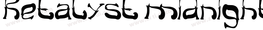 Ketalyst Midnight字体转换